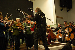 Grand Finale - Alasdair leades everyone on stage! What fun!